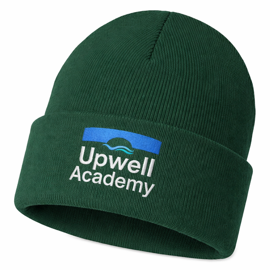 Bottle Child's Beanie Hat with Upwell Embroidered Logo