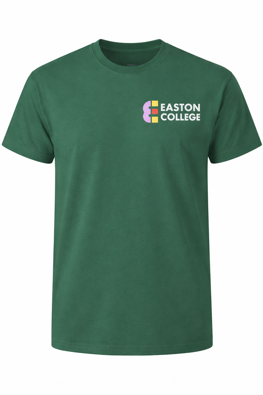 Classic T-Shirt in Bottle Green with Easton Printed Logo [Animal Studies FE]