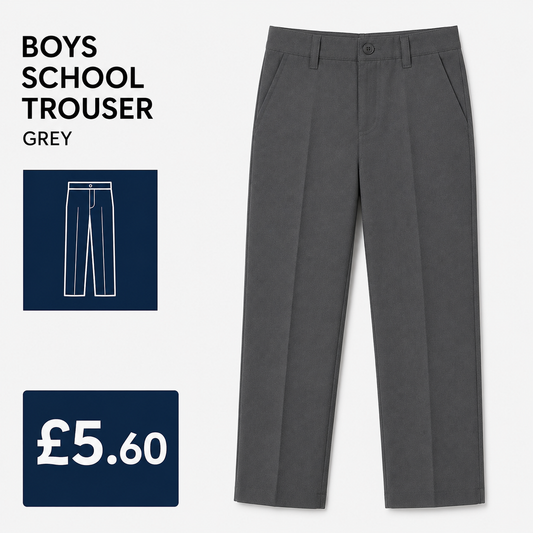 'Little Classmates' Younger Boys Grey Trousers