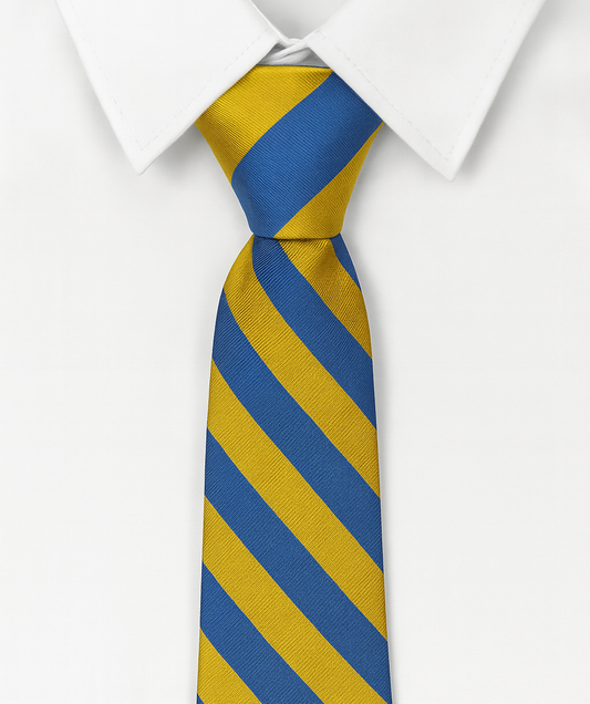 Eastgate Academy Royal/Gold Clip On Tie