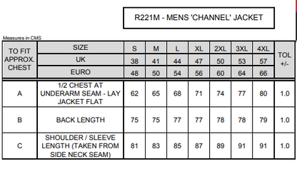 Result Core Men's Waterproof Channel Jacket (R221M)