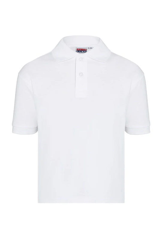 Plain White Polo Shirt
