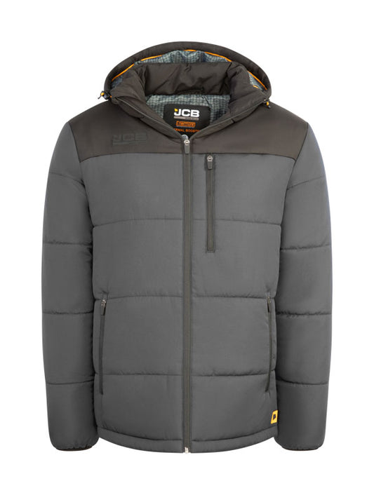 JCB Padded Jacket with Hood