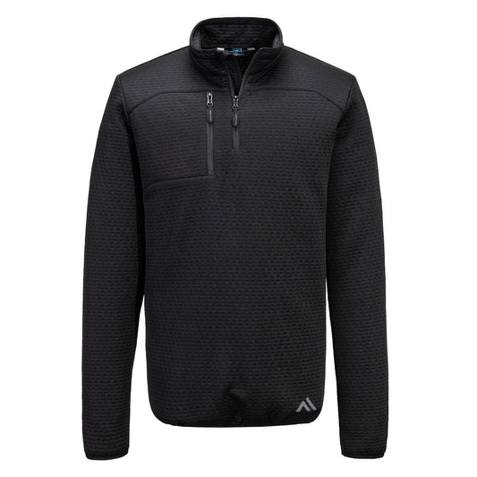 Portwest KX3 Sport Textured 1/4 Zip Sweatshirt (KX376)