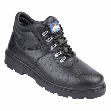 Leather Safety Boot Black (1400)
