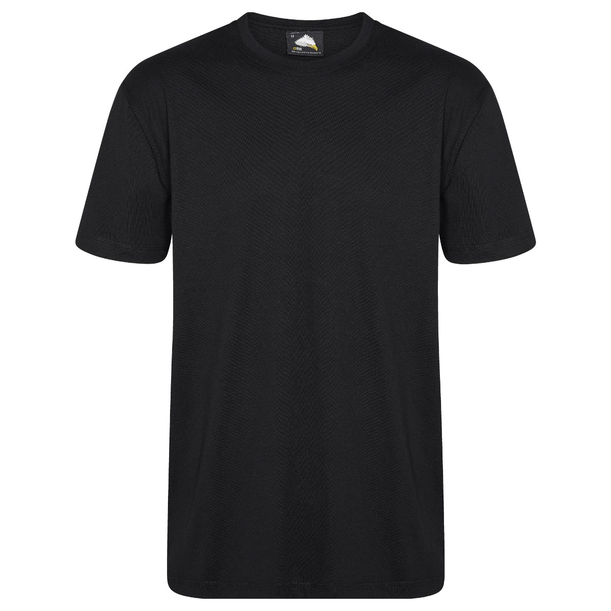 Black Adult Plover T-Shirt with Den Fight Front and Back Print