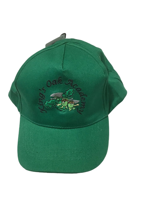 Green Legionnaire Hat with Kings Oak Embroidery