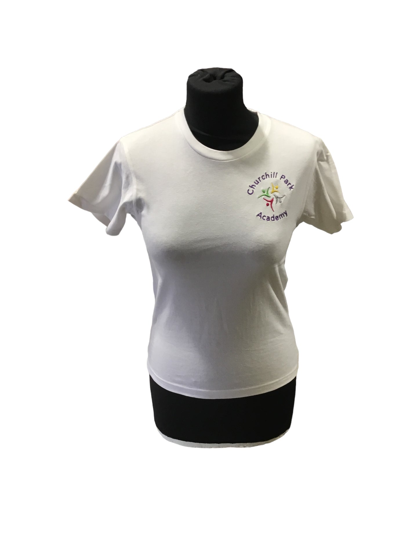 T-Shirt with Churchhill Park Academy Embroidery