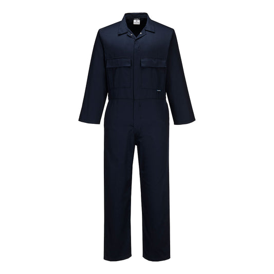 Boilersuit in Navy with Easton Embroidered Logo [Agriculture]