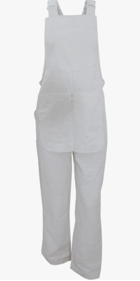 Dickies Painters Bib & Brace White (WD650)
