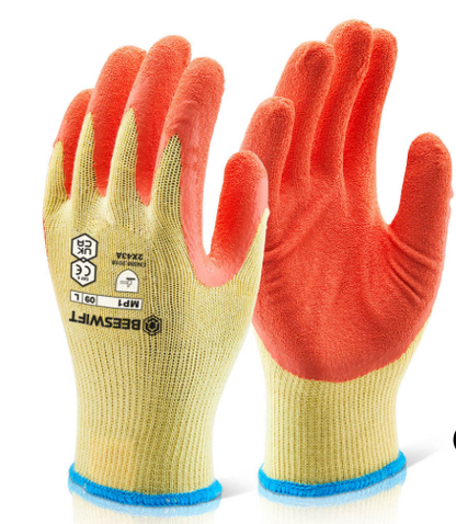 Beeswift Multipurpose Latex Palm Coated Gloves (MP1)