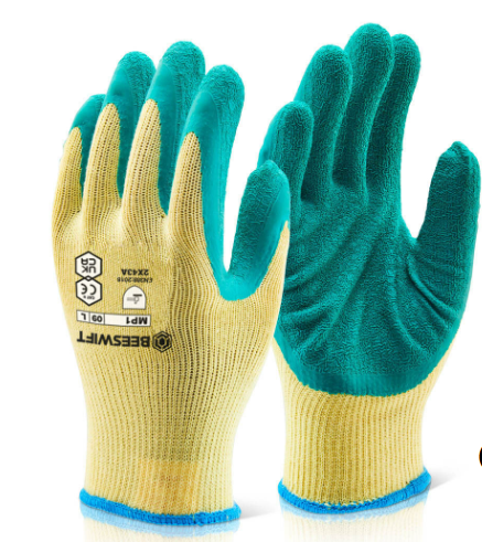Beeswift Multipurpose Latex Palm Coated Gloves (MP1)