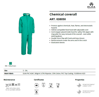 ELKA Chemical Coverall (038050)