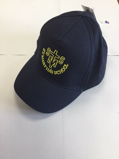 Navy Legionnaire Hat with St. Martha's embroidery
