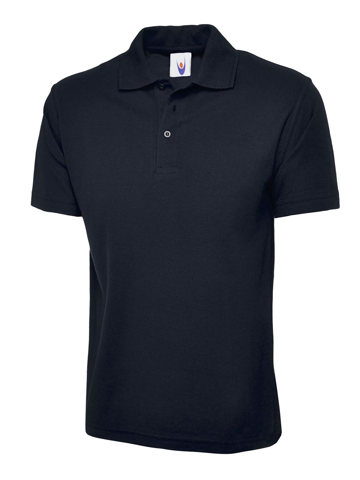 Navy Polo with CCN Embroidered Logo