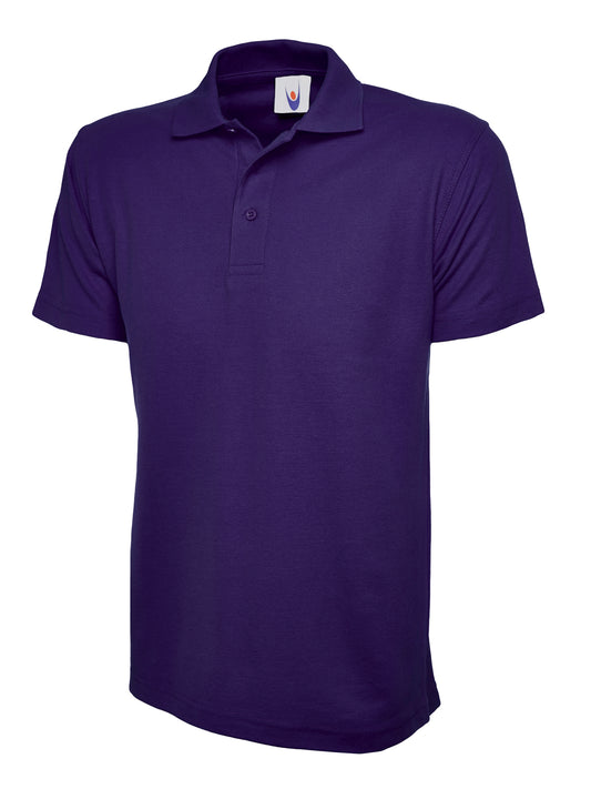Purple Polo with CCN Embroidered Logo