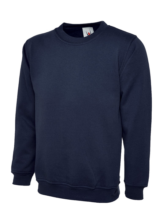 Sweatshirt in Navy Blue with Easton Embroidery [Equine]