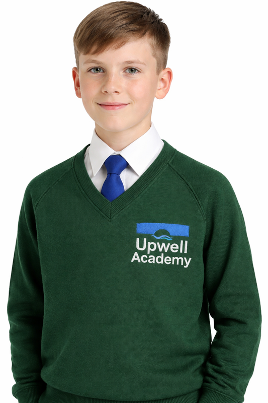 Bottle Sweatshirt with Upwell Embroidered Logo