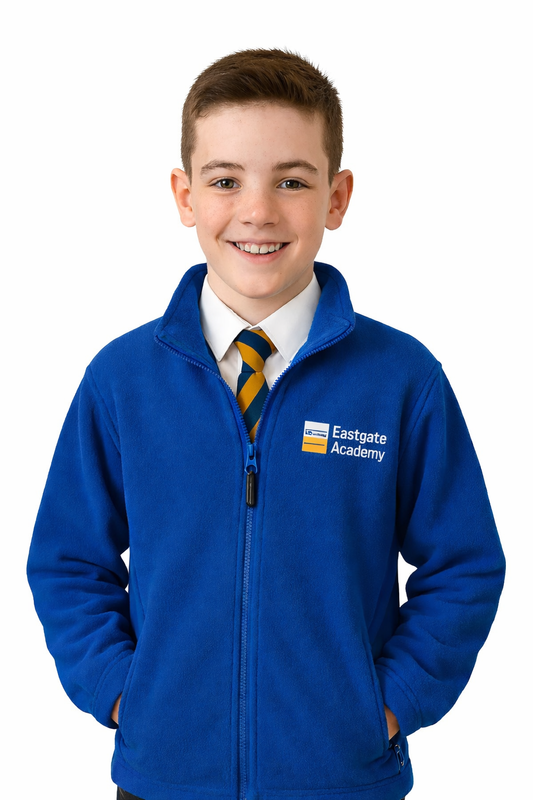 Royal Microfleece with Eastgate Embroidered Logo