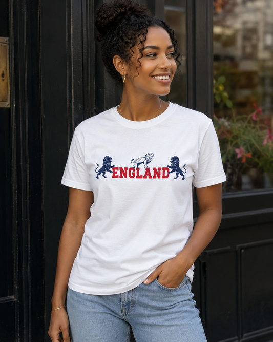 England Promo T-Shirt in White