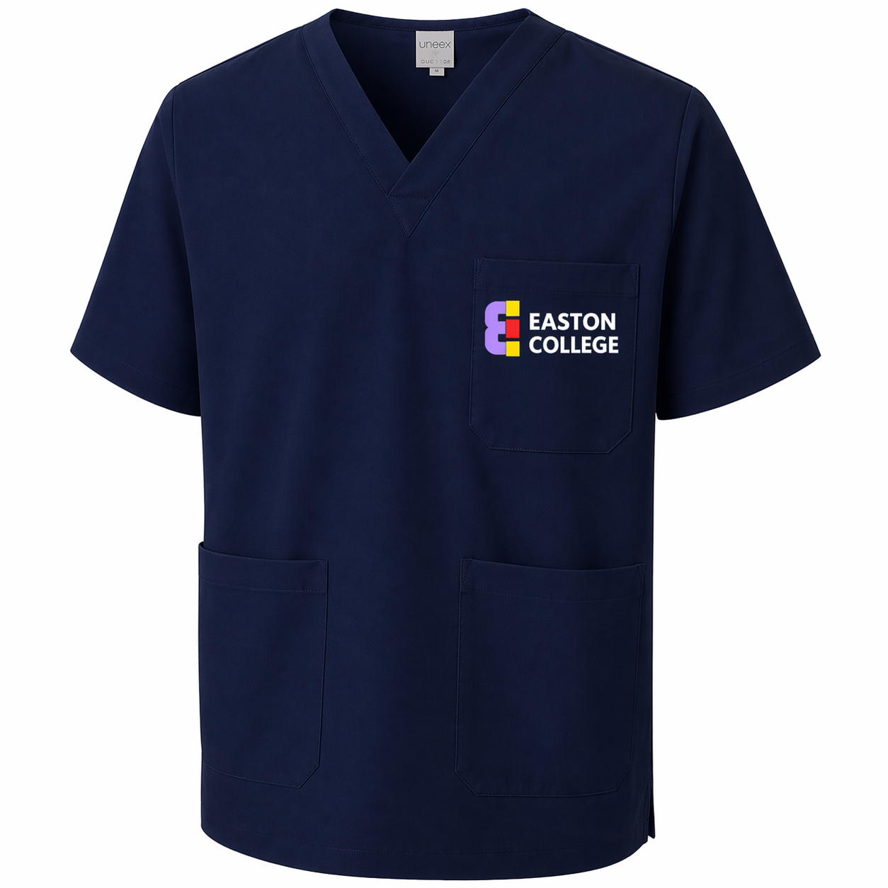 Lightweight Tunic in Navy with Easton Printed Logo [Animal Studies HE]