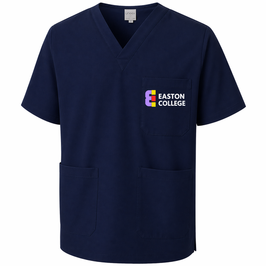Lightweight Tunic in Navy with Easton Printed Logo [Animal Studies HE]