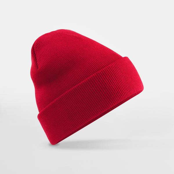 Red Childs Beanie Hat with Gayton Embroidered Logo