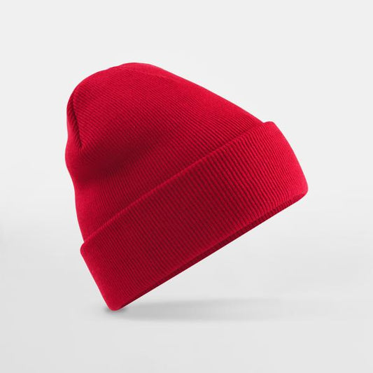 Red Childs Beanie Hat with Gayton Embroidered Logo