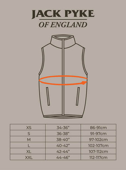 Jack Pyke Ladies Bodywarmer (JPULFLCOU)