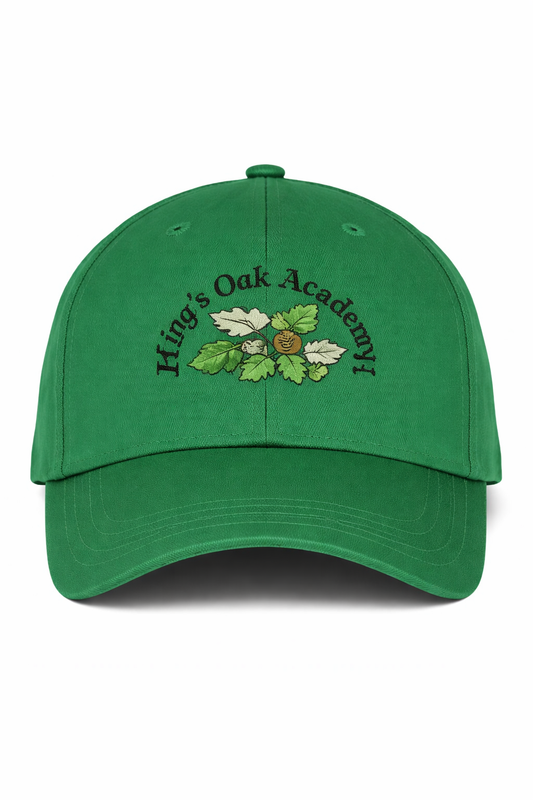 Green Cap with Kings Oak Embroidered Logo