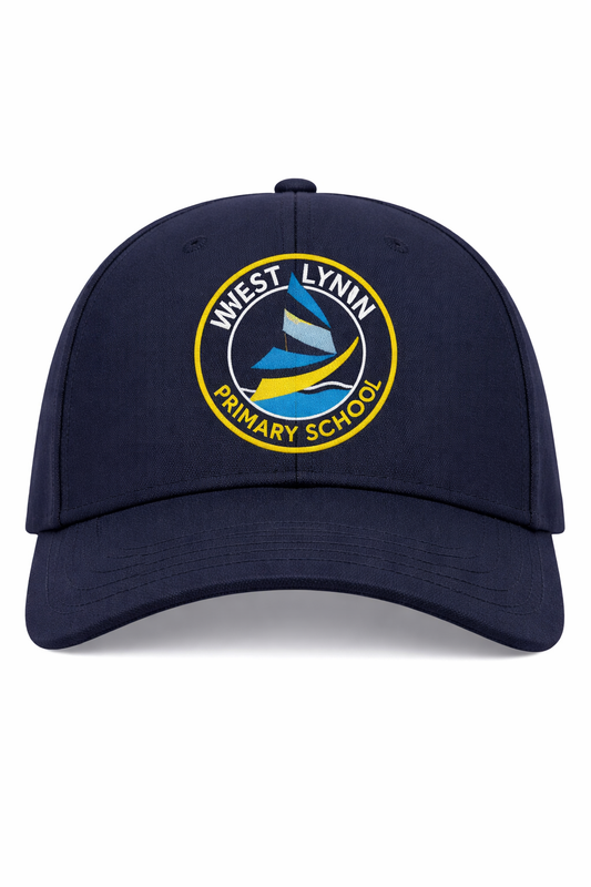 Navy Cap with West Lynn Embroidered Logo