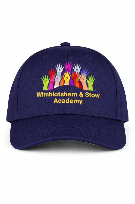 Navy Cap with Wimbotsham & Stow Embroidered Logo