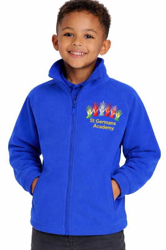Royal Microfleece with St Germans Embroidered Logo
