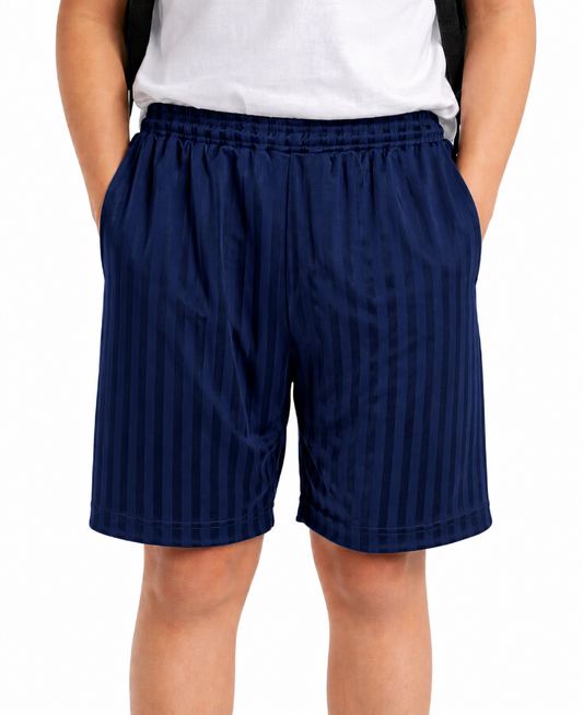 Navy Plain PE Shadow Shorts