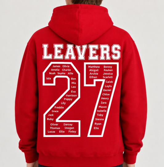Tilney St Lawrence School Leavers Hoodie 2027