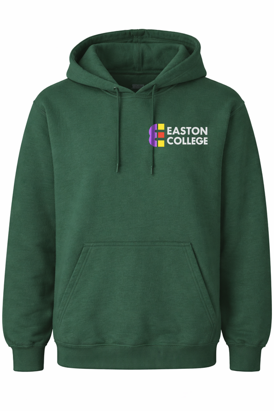 Classic Hoodie in Bottle Green with Easton Logo [Animal Studies FE]