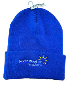 Royal Children's Beanie Hat with North Wootton Embroidery