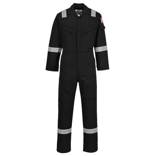 Hi-Vis Flame Resistant Anti-Static Coverall (FR50) (Land Based Engineering)