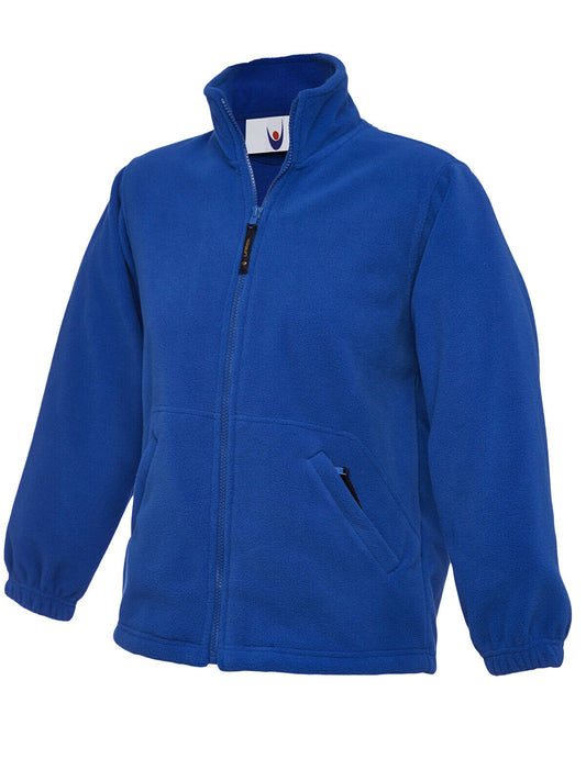 Royal Micro Fleece with North Wootton Embroidery