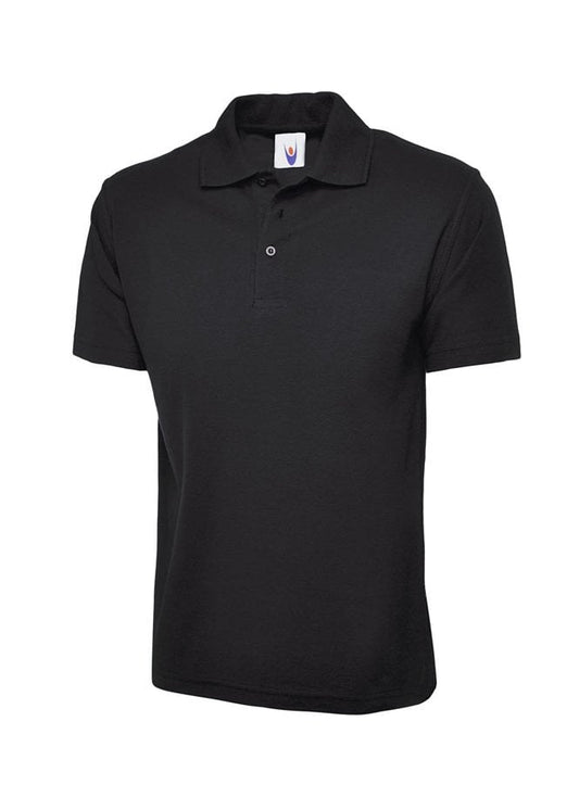 Classic Black Polo shirt with CCN Embroidery Level 2(Hair)