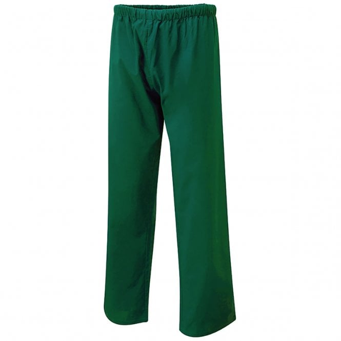 Lightweight Trouser Scrubs in Bottle Green [Animal Studies FE]