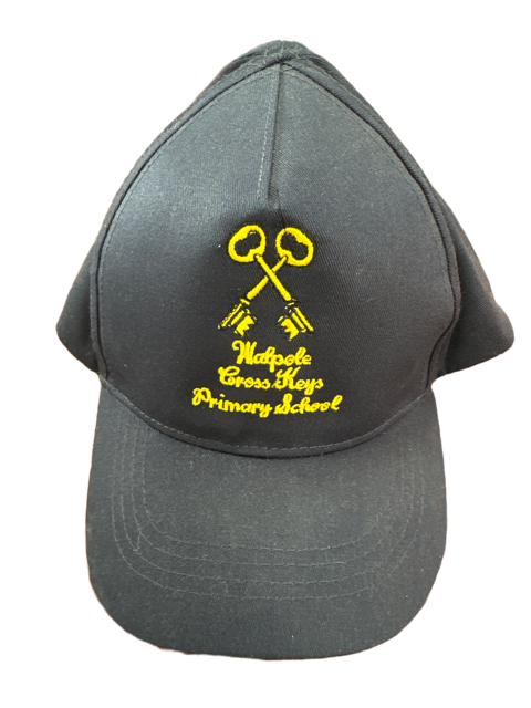 Navy Legionnaire Hat with Walpole Cross Keys Embroidery