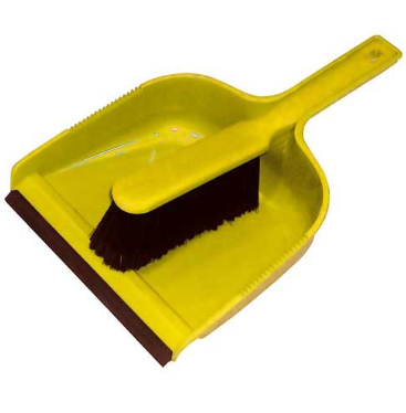Dust Pan And Brush Set (Soft) (8599)