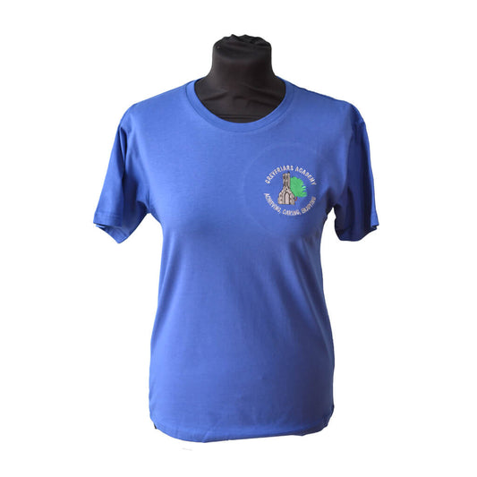 Royal T-Shirt with Greyfriars Embroidery
