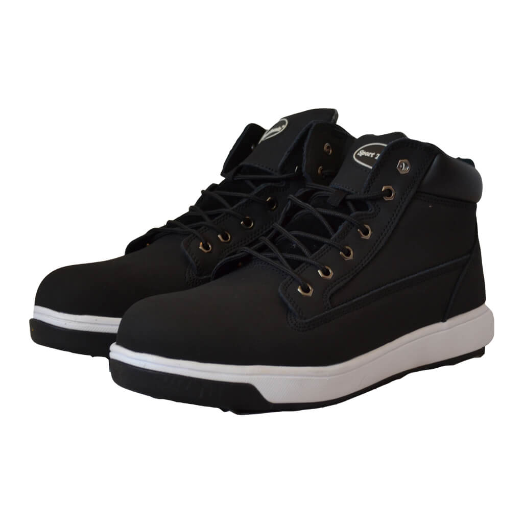 Nubuck Sneaker Boot Black (Easton)