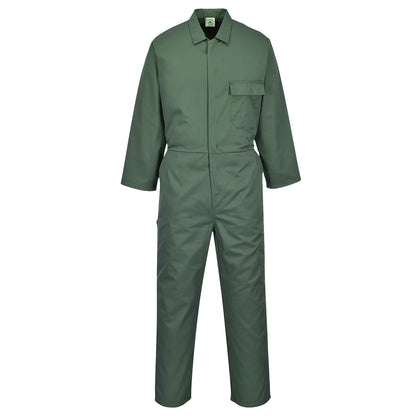 Standard Coverall in Bottle Green with CCN Embroidered Logo [Aviation]