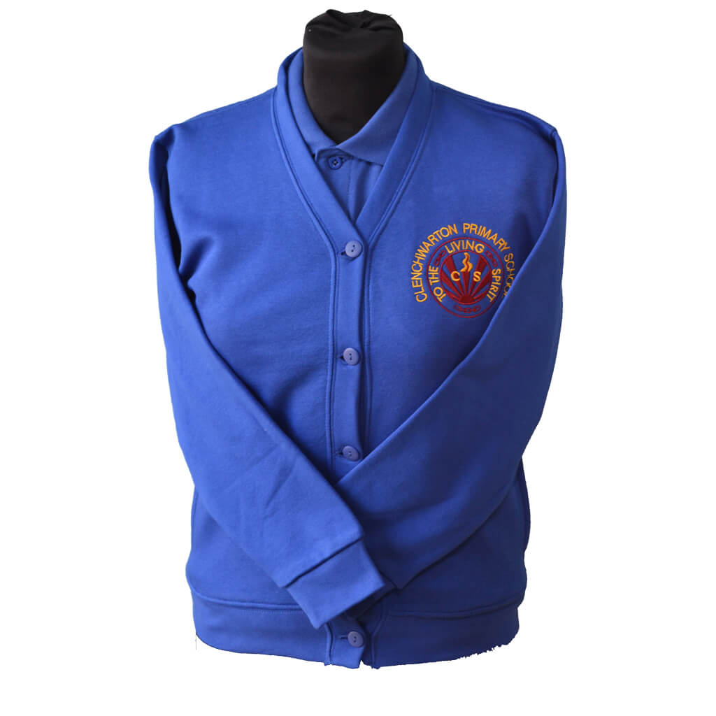 Royal Cardigan with Clenchwarton Embroidery