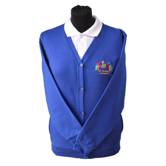 Royal Cardigan with St Germans Embroidery