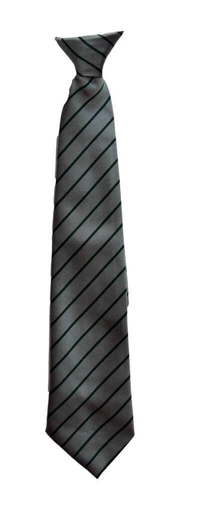 Southery Grey/Green Stripe Tie