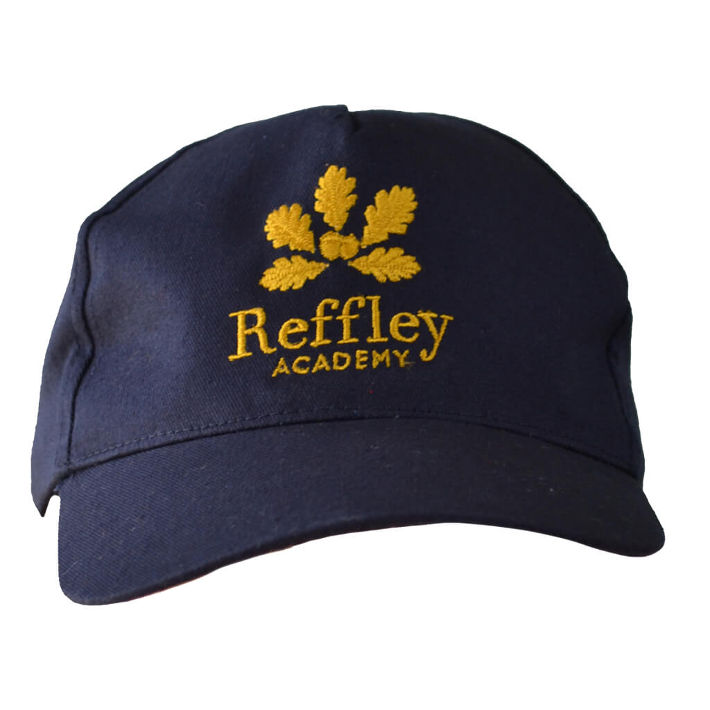 Navy Legionnaire Hat with Reffley Embroidery